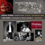 MUSIC OF VOCAL,GUITAR AND CELLO AT IPANEMA