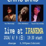 Chiho Band Live at IPANEMA